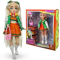 Модная кукла коллекция Glam Teens Рокси с аксессуарами, 25 см,