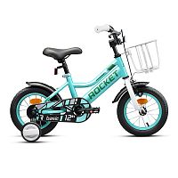 Велосипед 12" Rocket Basic, цвет бирюзовый