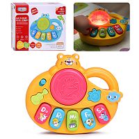 Игрушка музыкальная "Мишка" звук, в коробке