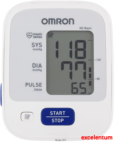 Тонометр автоматический Omron  M2 Basic (HEM-7121-ARU) с адаптером фото 3
