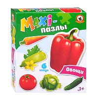 Пазлы-MAXI "Овощи" в кор.