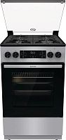 Плита Комбинированная Gorenje GK5C41SF серый (стеклянная крышка) реш.чугун
