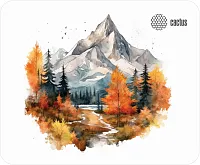 Коврик для мыши Cactus Autumn mountains