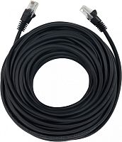 Патч-корд Buro UTP 4 пары cat.5E CCA molded 20м черный RJ-45 (m)-RJ-45 (m)