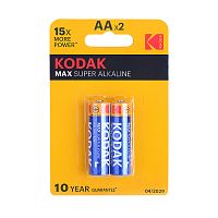 Батарейки алкалиновые Kodak Max LR6 BL2