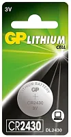 Батарея GP CR2430 (1шт) блистер
