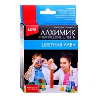 Химические опыты. Лава красная