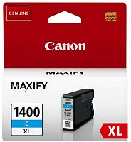 Картридж струйный Canon PGI-1400XLC