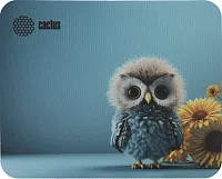 Коврик для мыши Cactus Owl blue