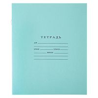 Тетрадь 12л. частая косая линия  зеленая обложка внутр блок офсет № 1 белизна 96%, плотность 60г/м2