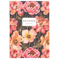 Тетрадь 40л. клетка "Flora. Pink Blossom" А5