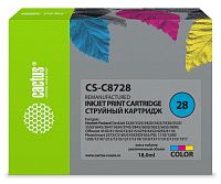Картридж струйный Cactus CS-C8728