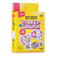 Магниты из гипса Стикерняшки "Весёлые друзья"