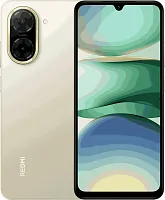 Смартфон Xiaomi Redmi A5 64Gb 3Gb золотой моноблок 3G 4G 2Sim 6.88" 720x1640 Android 15 Go 32Mpix 802.11 a/b/g/n/ac GPS FM microSD max2048Gb