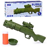 Пистолет "Bubble" для мыльных пузырей, в коробке