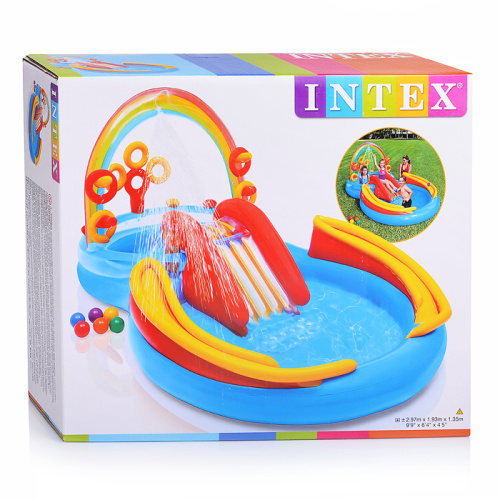 Игровой центр «Радуга», 297 х 193 х 135 см, от 2 лет, 57453NP INTEX
