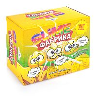 Набор для опытов и экспериментов "Юный химик" Слайм фабрика "Банан"