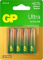 Батарея GP Ultra Alkaline 15AUA21-2CRSBC4