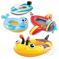 Лодка Pool Cruisers, от 3-6 лет, цвета МИКС, 59380NP INTEX