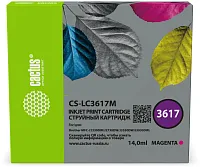 Картридж струйный Cactus CS-LC3617M