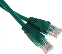 Патч-корд Buro UTP 4 пары cat.5E CCA molded 0.25м зеленый RJ-45 (m)-RJ-45 (m)