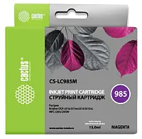 Картридж струйный Cactus CS-LC985M