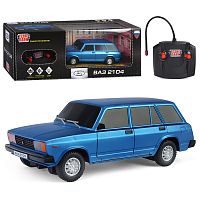 Машина р/у LADA ВАЗ-2104 18 см, (свет, синий) в коробке