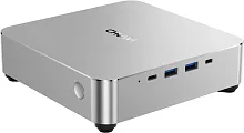 ПК Мини Chuwi AuBox Ryzen 9 6900HX (3.3) 16Gb SSD512Gb 680M Windows 11 Pro 2x2.5GbitEth WiFi BT 120W серебристый/черный