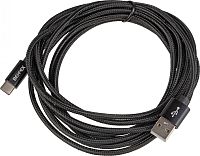 Кабель USB (m)-USB Type-C (m) 3м черный