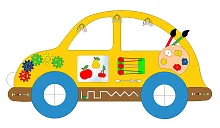 Бизиборд «Автомобиль художника»