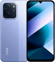 Смартфон Xiaomi Poco C85 128Gb 6Gb фиолетовый моноблок 3G 4G 2Sim 6.9" 720x1600 Android 15 50Mpix 802.11 a/b/g/n/ac NFC GPS Protect FM microSD max1024Gb