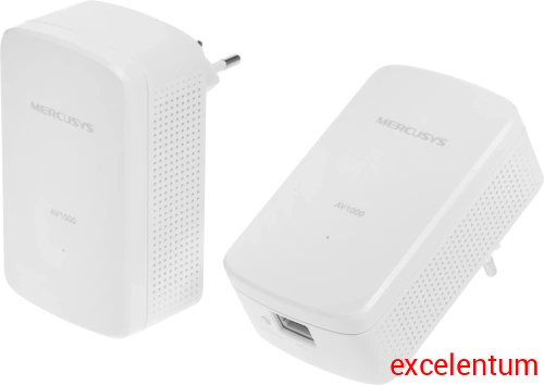 Сетевой адаптер HomePlug AV Mercusys MP500 KIT Сетевой адаптер HomePlug AV Mercusys MP500 KIT