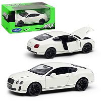 Машинка 1:24 Bentley Continental Supersports, белый