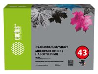 Чернила Cactus CS-GI43GY GI-43 серый60мл для Canon Pixma G640/G540