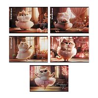 Альбом для рисования 8л. на скобе Prima Cat, А4