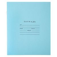 Тетрадь 24л. клетка зеленая обложка  внутр блок офсет № 1 белизна 96%, плотность 60г/м2