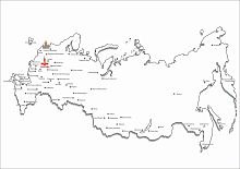 Магнитный стенд КАРТА РОССИИ, формат А1