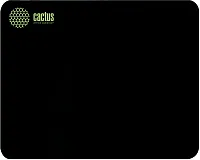 Коврик для мыши Cactus Black