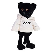 Кот "СССР" в молочной кофте