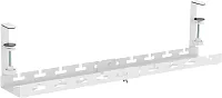 Кабель-канал Cactus CS-CM-700-1WT для столов 72.8x13x19см белый