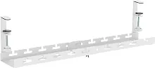 Кабель-канал Cactus CS-CM-700-1WT для столов 72.8x13x19см белый