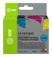 Картридж струйный Cactus CS-F6V18AE
