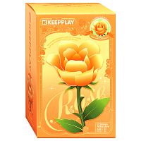 Конструктор "Роза жёлтая" (31 дет.)