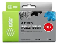 Картридж струйный Cactus CS-PFI107C