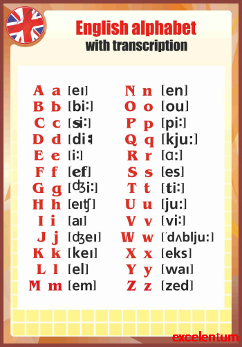 Стенд для школы ENGLISH ALPHABET. WITH TRANSCRIPTION - АНГЛИЙСКИЙ АЛФАВИТ С ТРАНСКРИПЦИЕЙ, 0,7*1м фото 3 Стенд для школы ENGLISH ALPHABET. WITH TRANSCRIPTION - АНГЛИЙСКИЙ АЛФАВИТ С ТРАНСКРИПЦИЕЙ, 0,7*1м фото 3