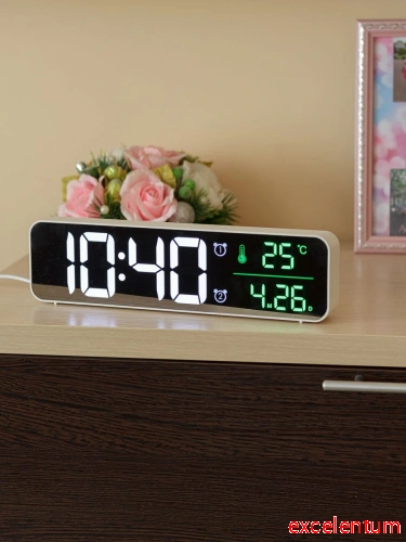 Будильник Artstyle CL-W81WGR фото 3 Будильник Artstyle CL-W81WGR фото 3