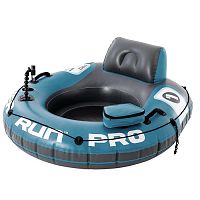Надувное кресло-плот с сетчатым дном River Run Pro 56843NP  INTEX