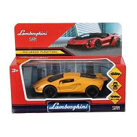 Машина металл lamborghini sian 12см, инерц, двери