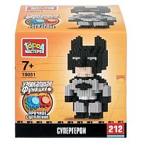 Конструктор 3D сборная фигурка "Супергерои" 212 дет.