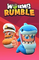 Дополнение к игре для ПК Team 17 Worms Rumble - Captain & Shark Double Pack (12+)